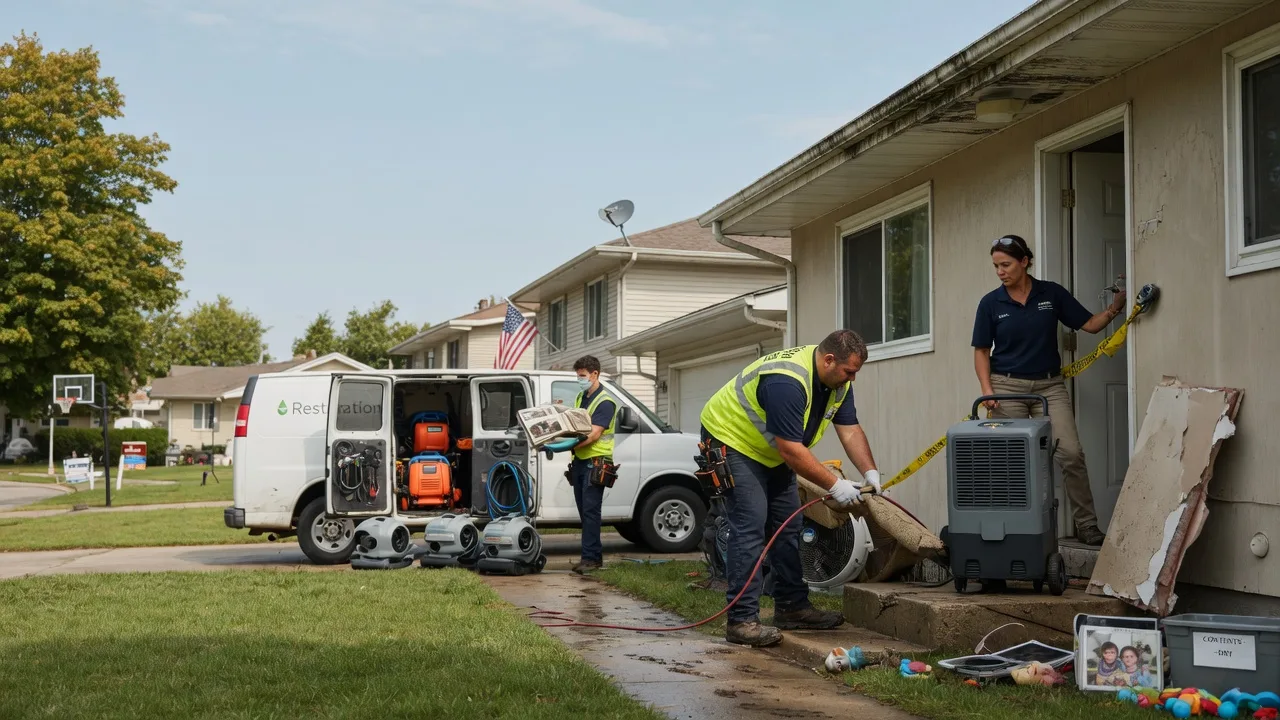 Water Damage Restoration in Clintonville, WI near me